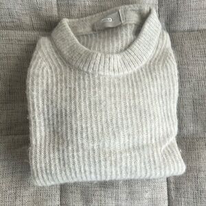Everlane Alpaca Crew in Almond